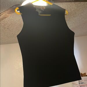 Elegant Black Sleeveless Top